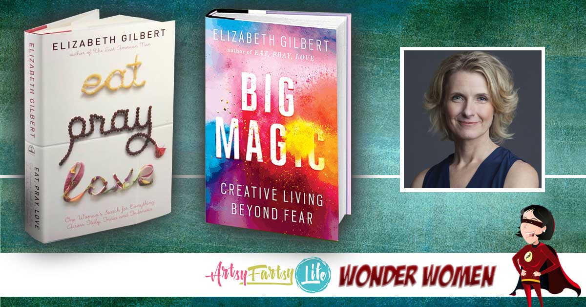 Liz Gilbert is my spirit animal! Okay, now that we have that right out front, I can tell you why she makes my Wonder Women list... Functionally, this may be the one book ever written just for me! It covers all kinds of practical creative things like fear (funny that is the first thing that comes to mind when I think about being creative!)