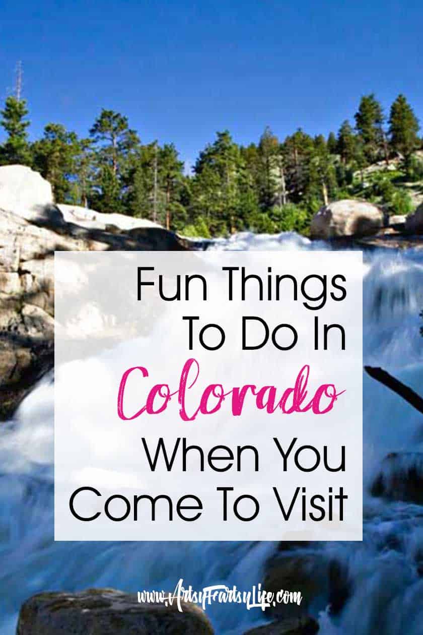 Fun Things To Do In Colorado When You Come To Visit… Travel tips and ideas including the Rocky Mountains and hiking, dining and shopping, road trips and adventure. Features top cities and national parks sites to visit. Good for adults and families on vacation.