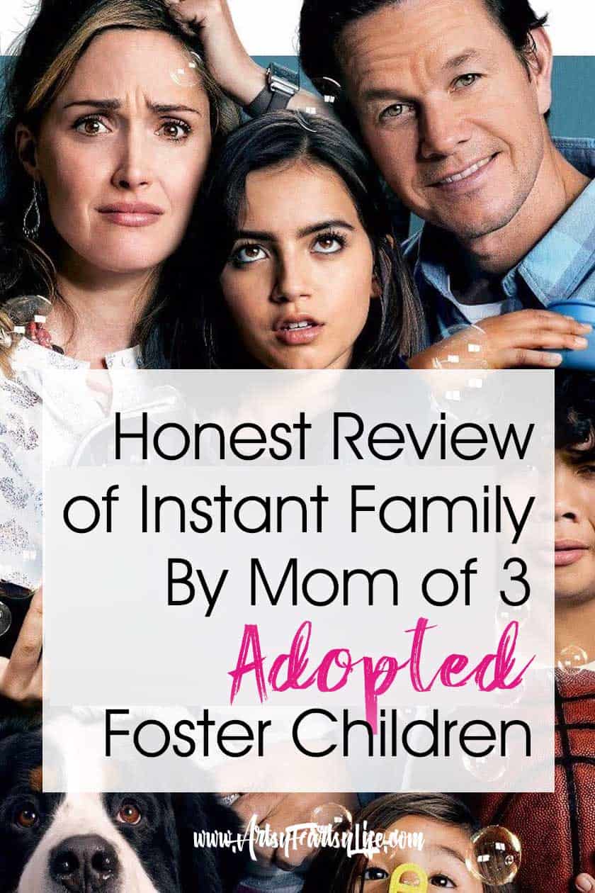 Honest Review of Instant Family By Mom of 3 Adopted Foster Children... Here is my honest review about what Instant Family got right and wrong about adopting from the foster care system! For sure I will be covering themes of adoption, but also trauma, loss and joy.