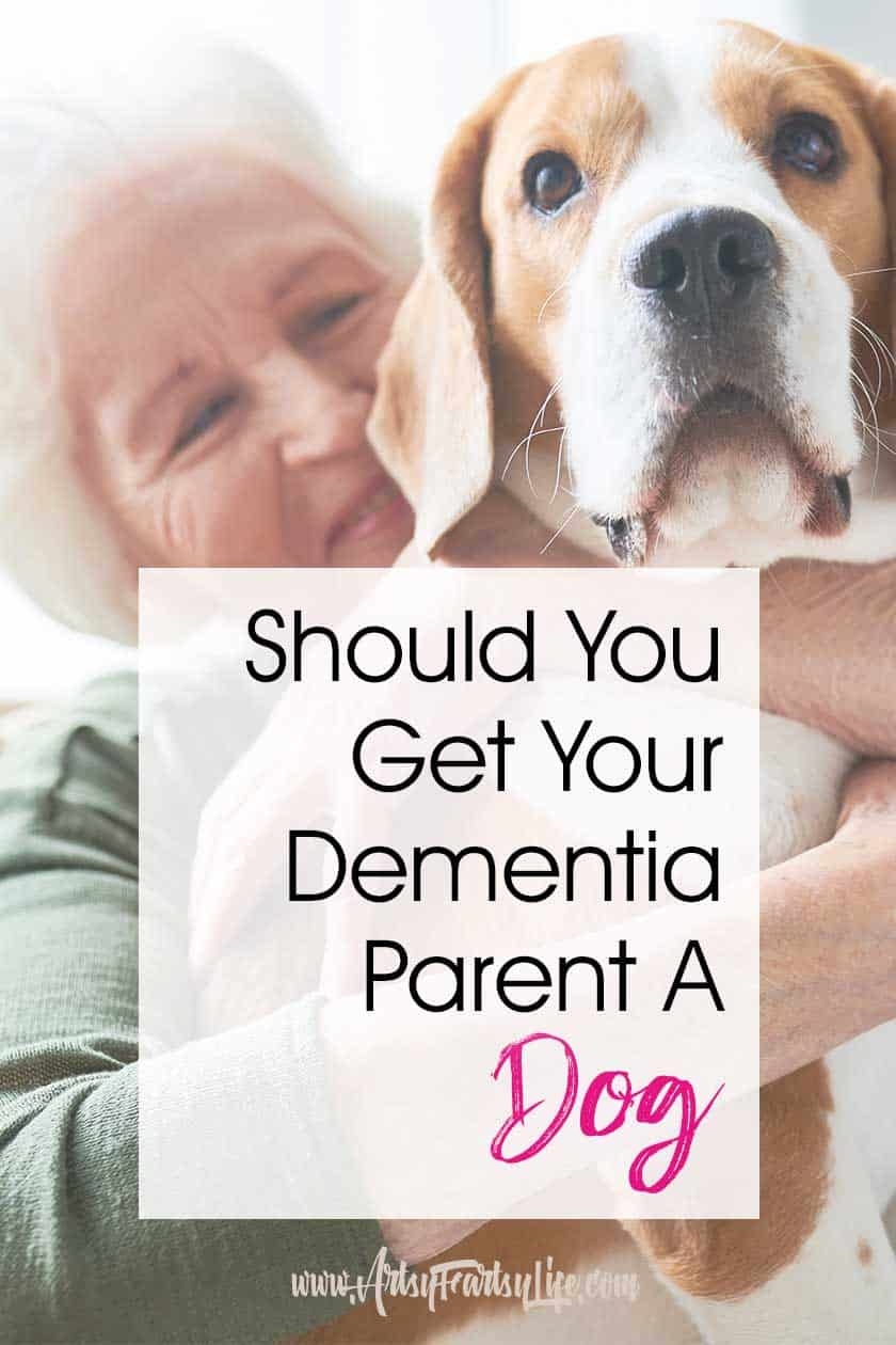 Should You Get Your Elder Dementia Parent A Cat or a Dog... As an Alzheimer or dementia caregiver it is tempting to think that getting your loved one a companion pet might make them happier. Let's talk about the struggles and help that having a dog or a cat for your elderly parent can bring! #dementia #alzheimer