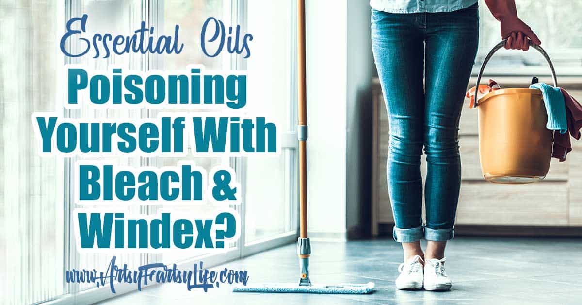 Poisoning Yourself With Bleach & Windex? Natural Cleaning Alternatives! As a Mom with severe allergies, I want to keep my house clean and safe, but using Windex and Bleach is definitely NOT part of my natural living worldview! Years ago I used to douse my kitchen counters with Windex all day long and use bleach on any surface that wasn't nailed down. Ack! #naturalliving #naturalcleaning #essentialoils