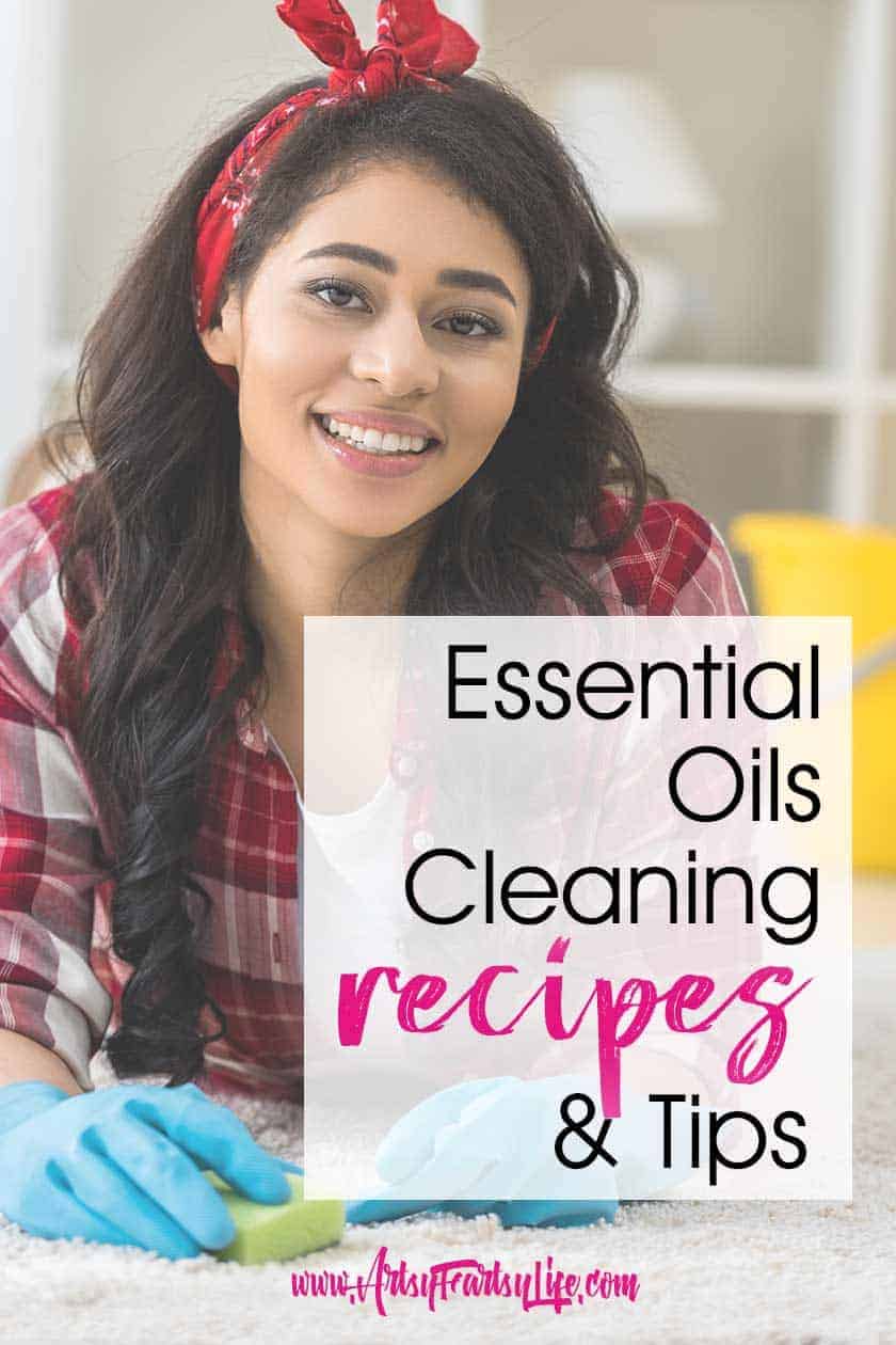 Essential Oils Cleaning Tips and Recipes