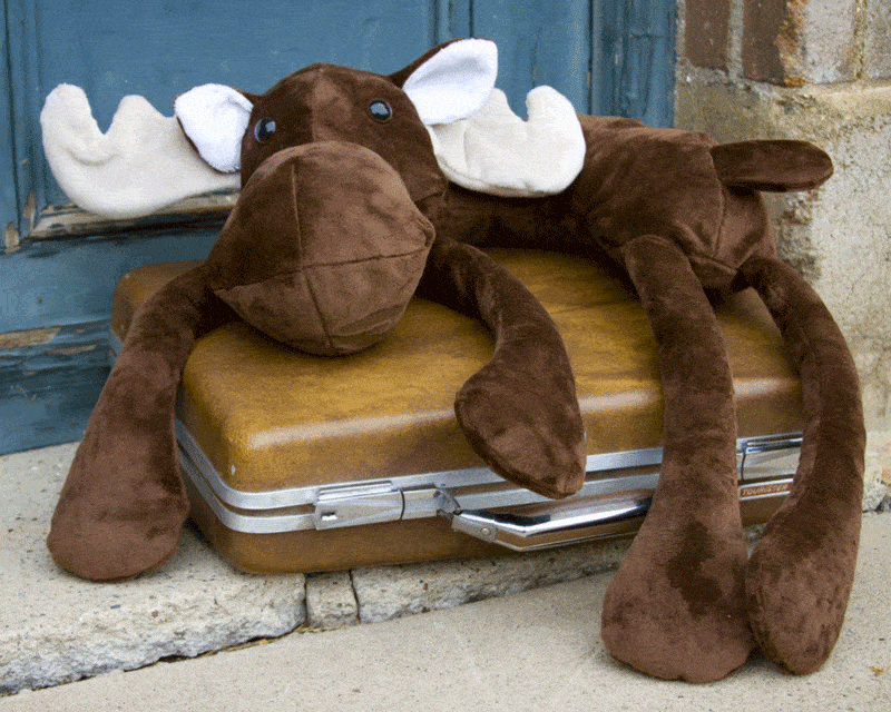 moose neck pillow