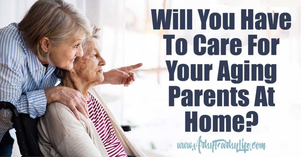 As a solid member of the sandwich generation, I have two of my three kids living at home AND have my mother in law here too! And according to most projections, many of you will be in the same situation at some time, at least the "caring for your parents" part. 