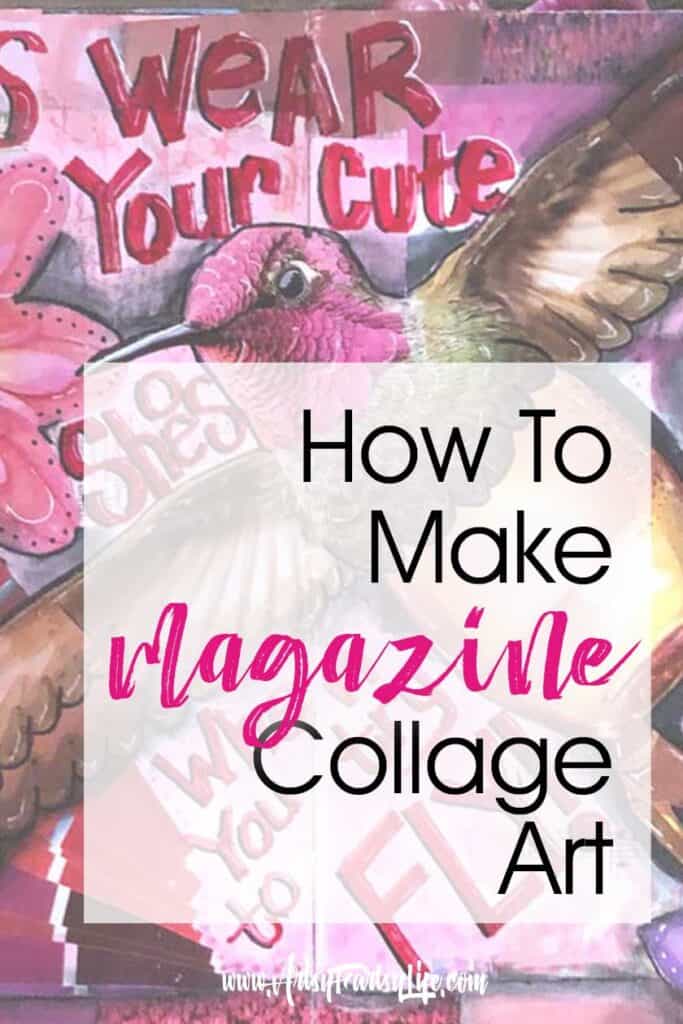If you have ever wondered how to make one of those cool pieces of art using magazine clippings, this is the post for you! Tips, ideas and inspiration for using cutout images to make neat combined artwork. 