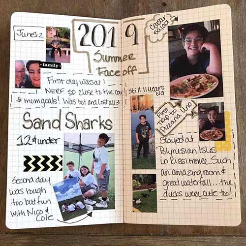 the sfs store Travel Journal (Travel Diary, Travel Journal, Scrapbook  Journal) -100pages : : Office Products