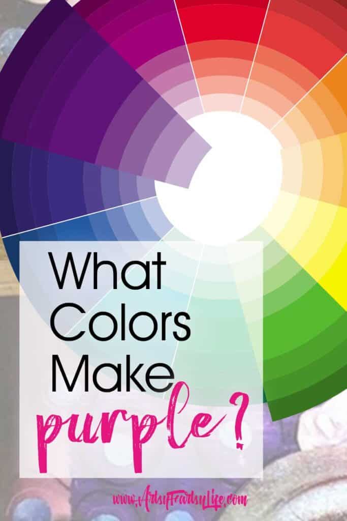 What colors make purple?