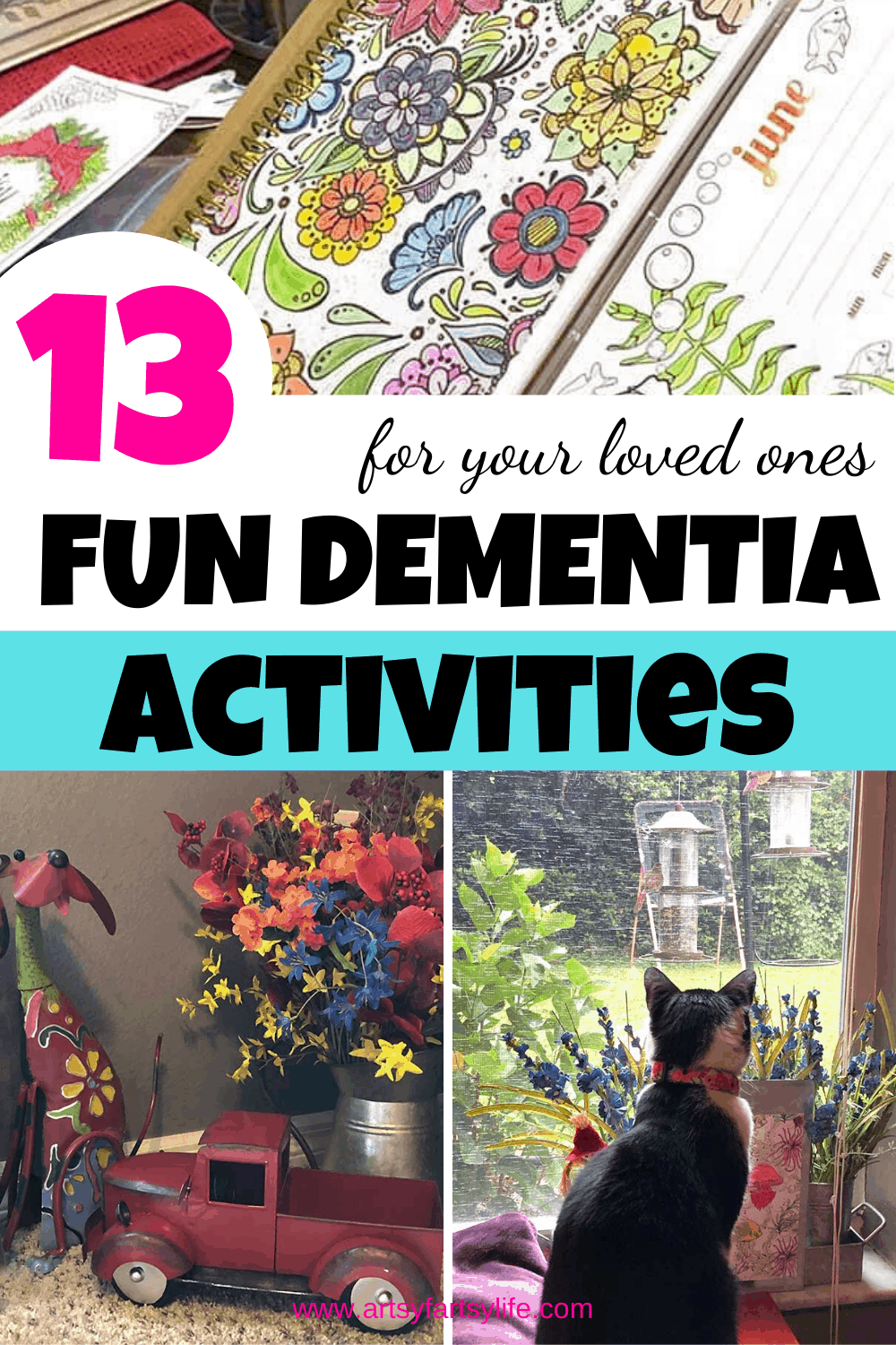 13 Fun Activities For Alzheimer or Dementia Patients · Artsy Fartsy Life