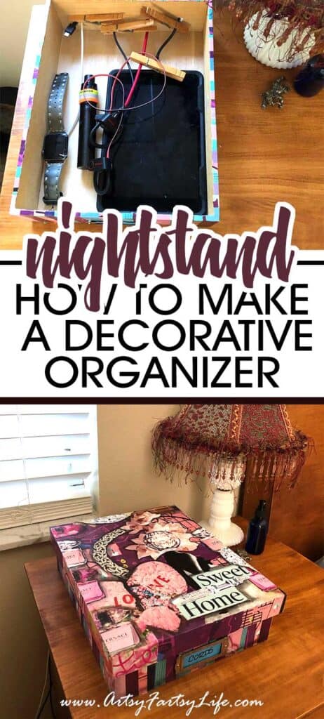 DIY Decorative Boxes For Cord Organization