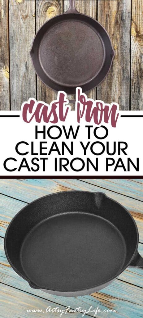 How To Clean Your Cast Iron Skillet, Pot or Pan