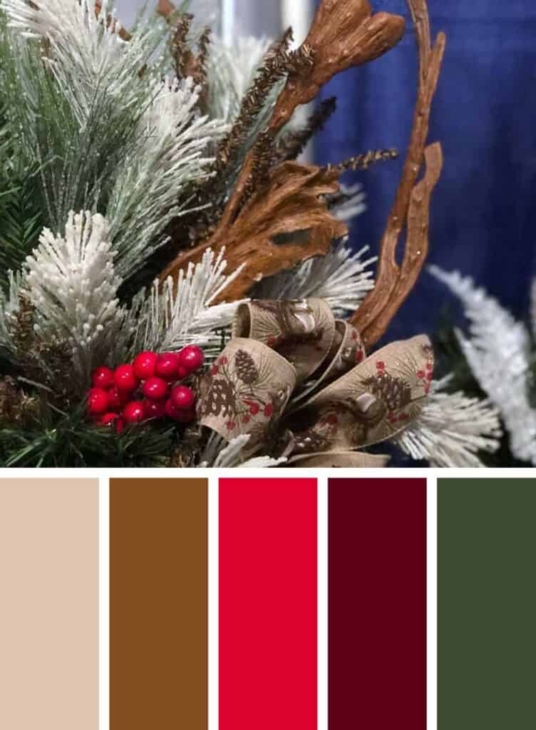 Farmhouse Christmas Color Palette