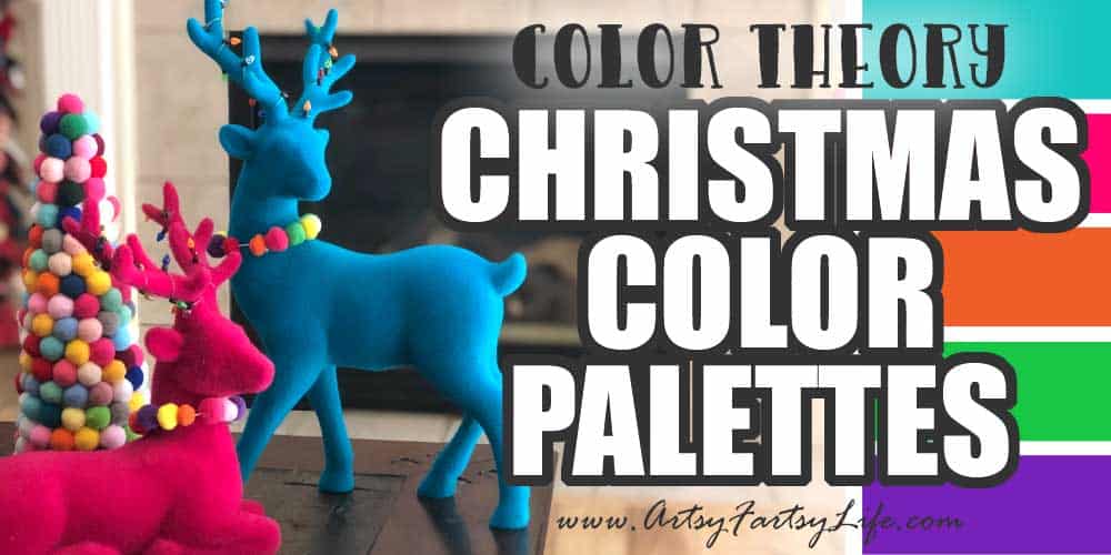 Color theory... Christmas Color Palettes