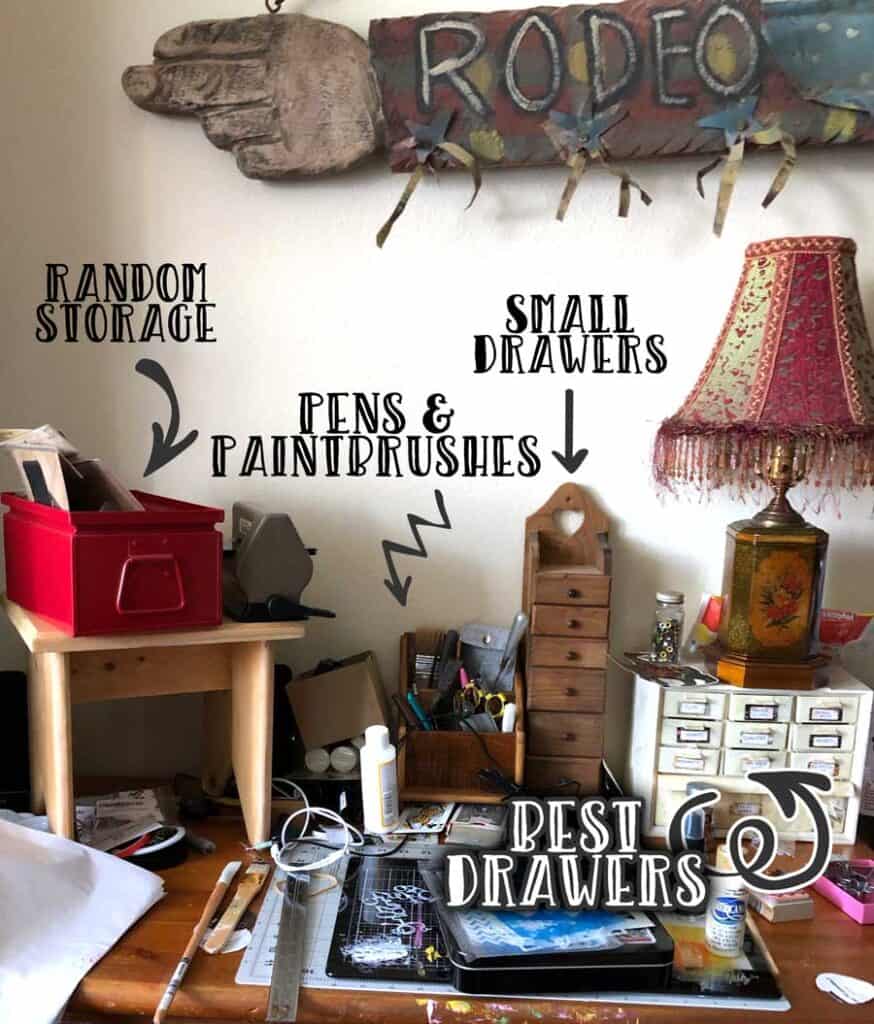 Diy Craft Room Desktop Organizer Artsy Fartsy Life