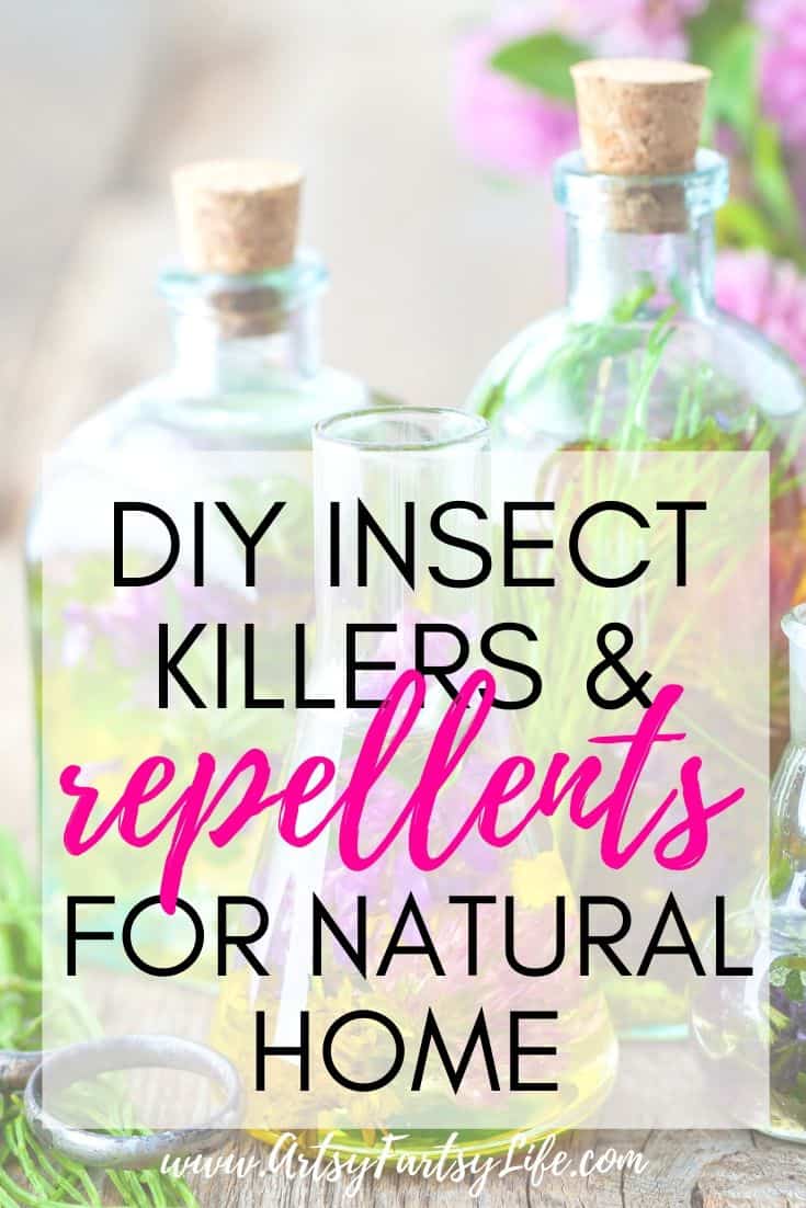 DIY Insect Killers and Repellents For Your Natural Home
