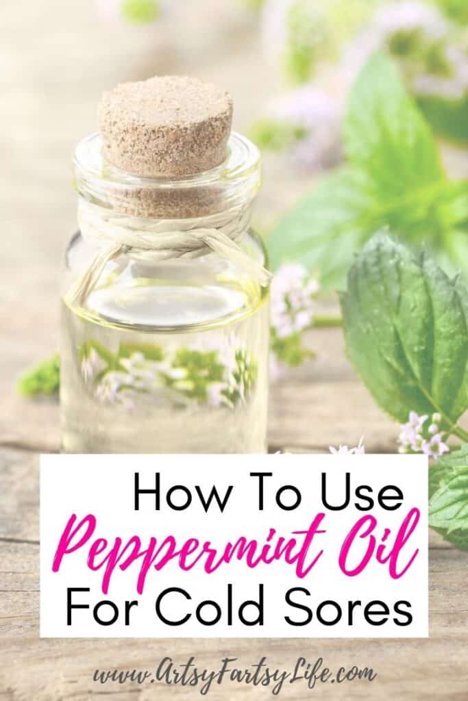 How To Use Peppermint Essential oils for cold sores. 
