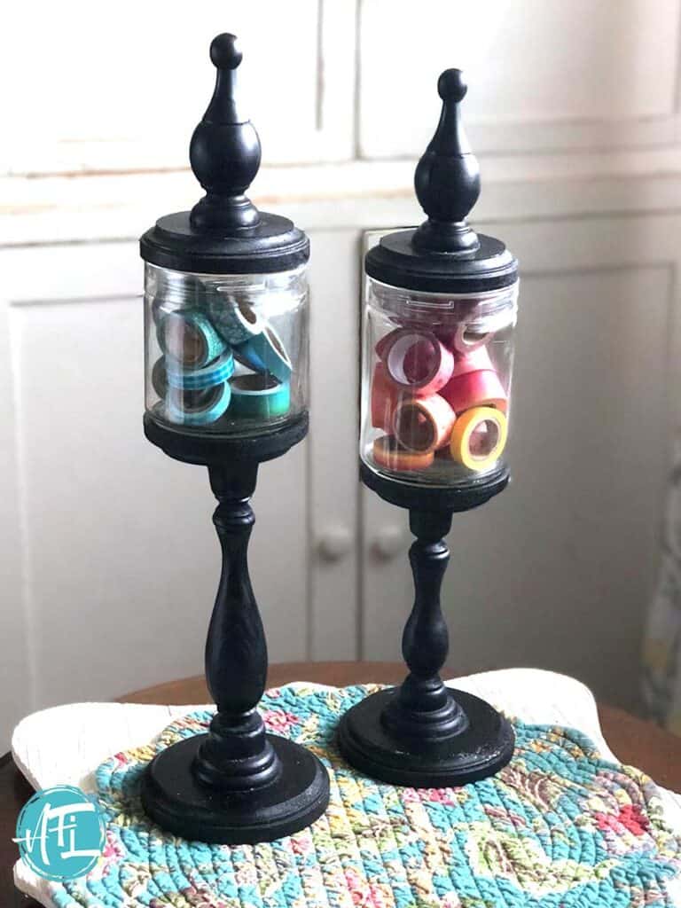 Decorative Jars To Store Your Washi Tape