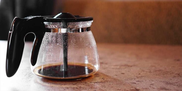 quick cleaner recipe for coffe carafe