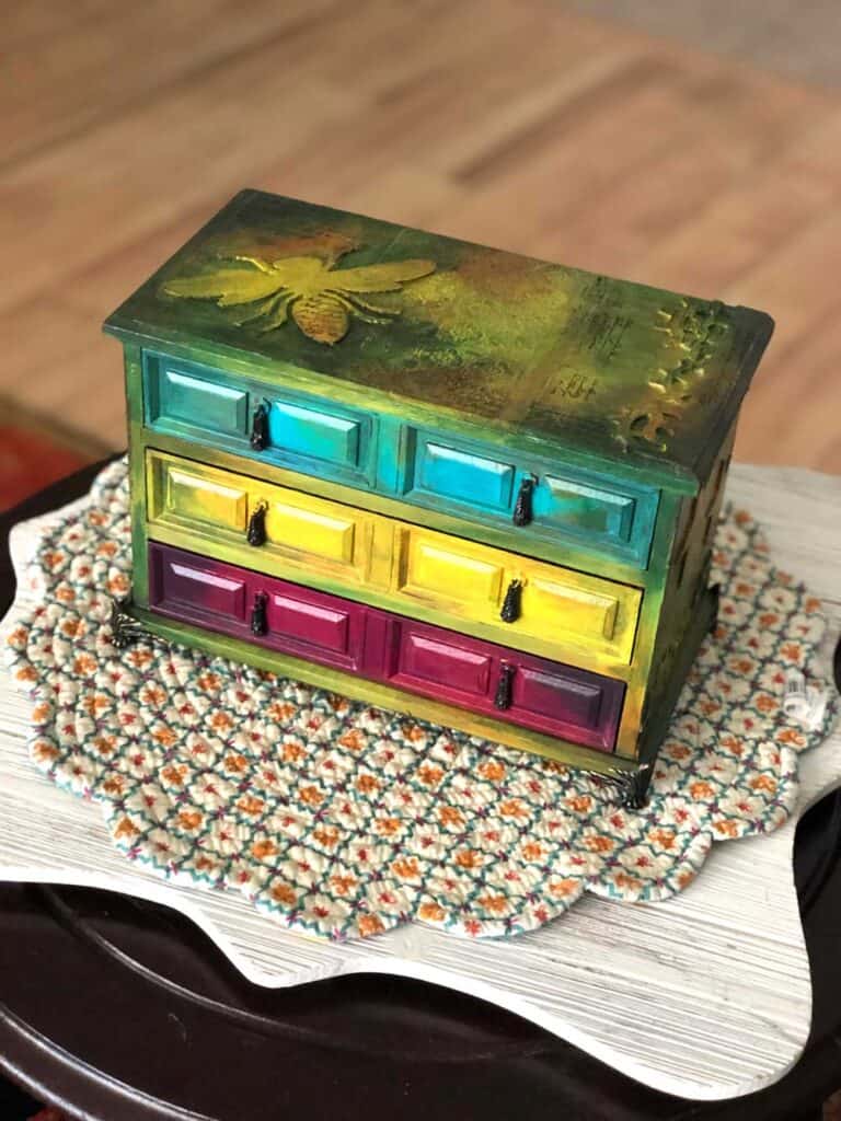 Steampunk Artist Box - Upcycled Thrift Store Finds · Artsy Fartsy Life