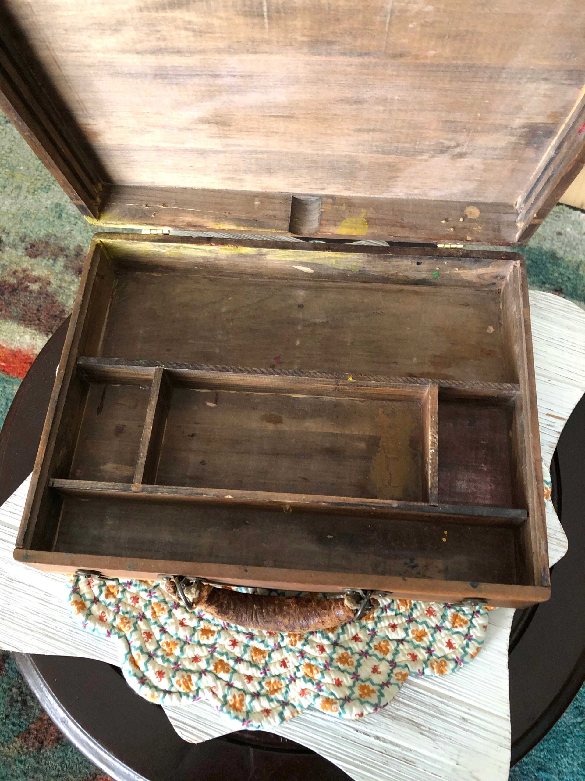 Vintage Artist Box - Before Upcycle