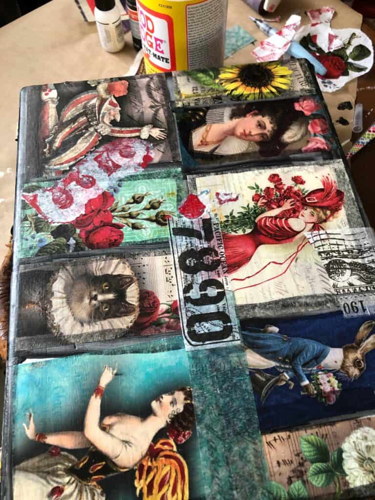 Steampunk Artist Box - Altered Art, Papercrafts and Decoupage 