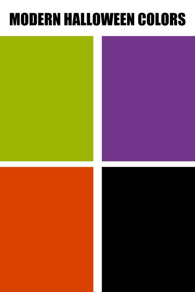 Modern Halloween Colors