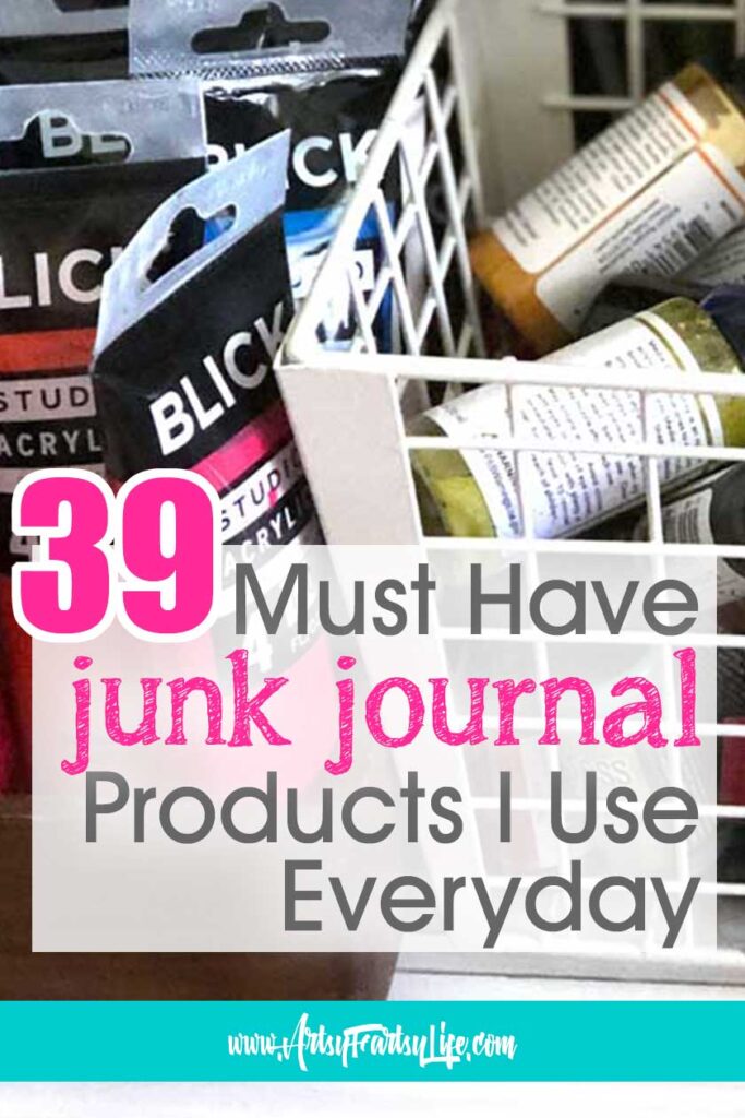 39 Must Have Junk Journal Products I Use Everyday!
