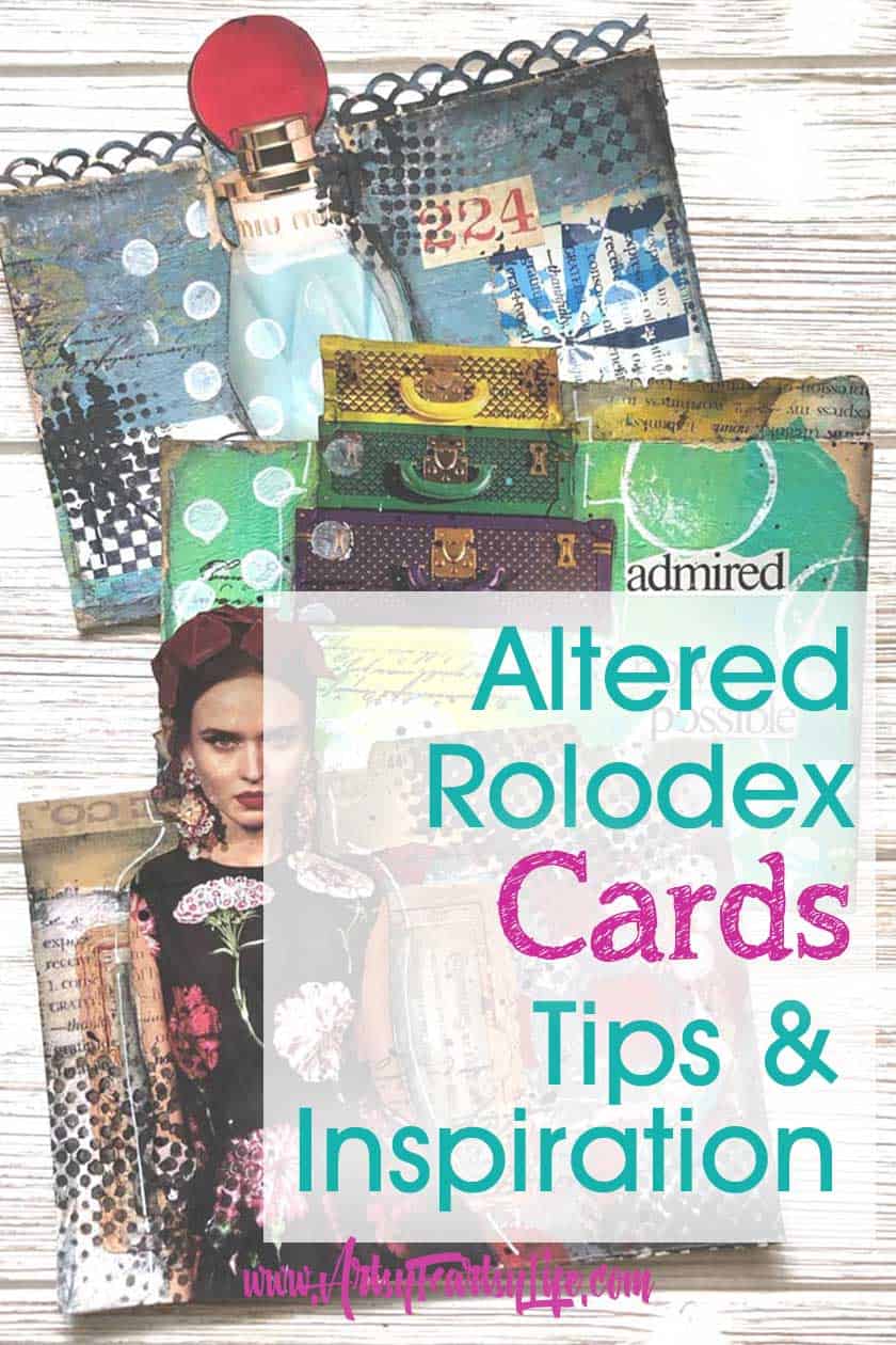 Altered Rolodex Cards - Tips and Ideas