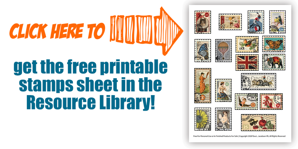 Click here to get the printable stamps sheet