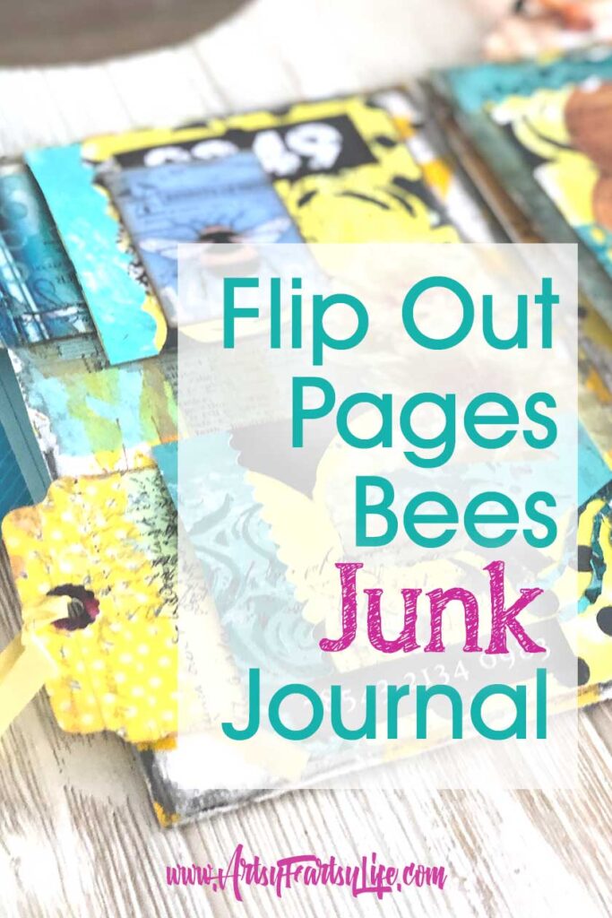 Flip Pages Bee Junk Journal
