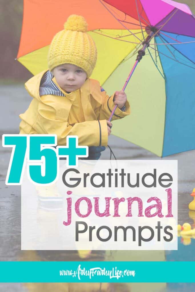 75 Gratitude Journaling Prompts
