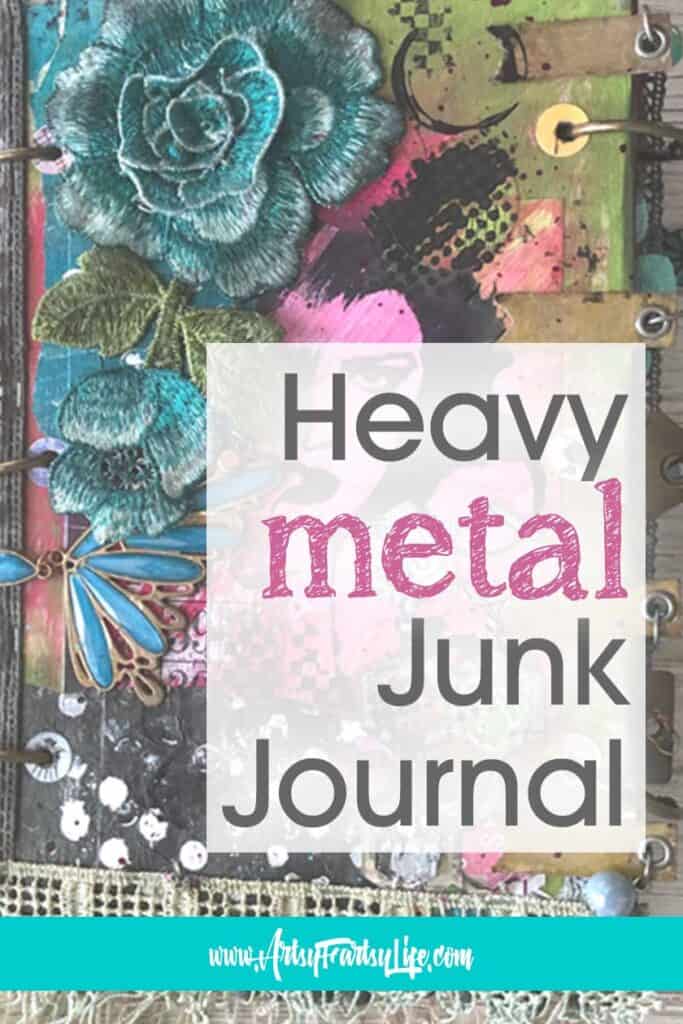 Heavy Metal Junk Journal Mini Album
