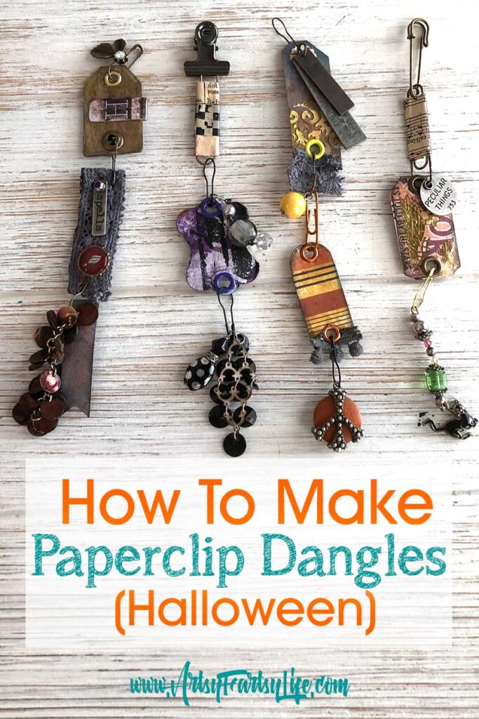 Paperclip Dangles Charms - Halloween Edition