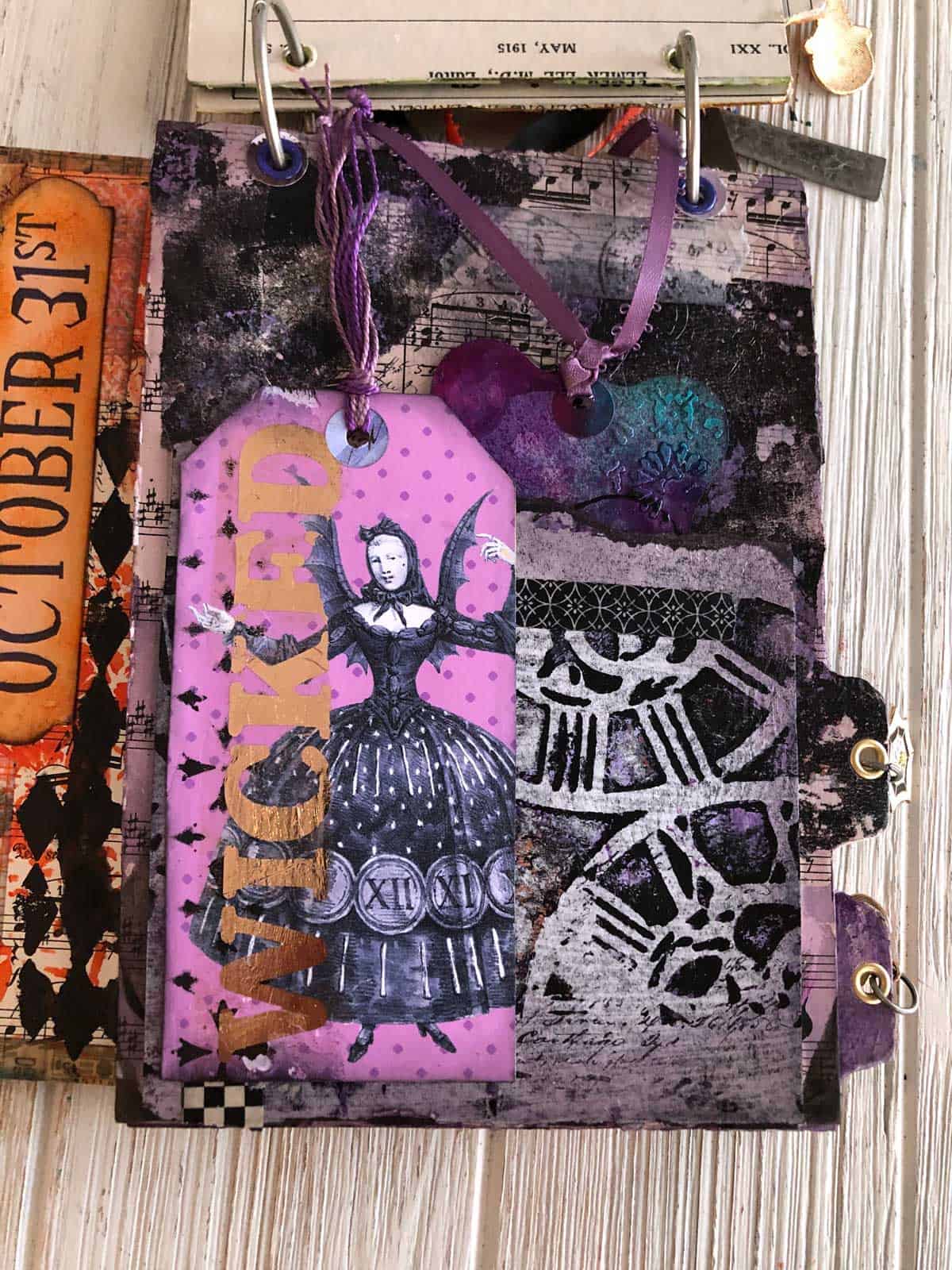 Halloween Junk Journal Flip Through · Artsy Fartsy Life