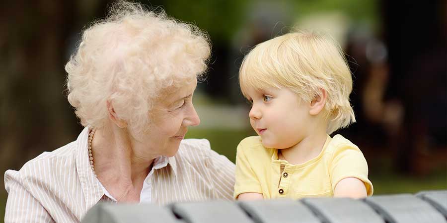 Grandson loves his gram