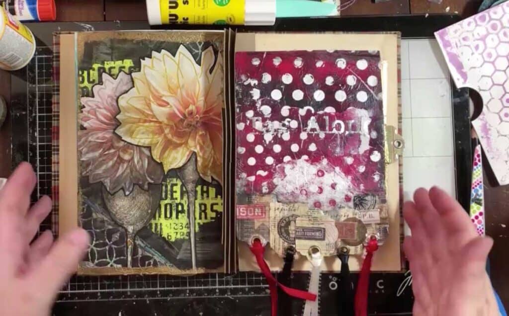 How To Tutorial - Tag Journal Pockets (with Ribbons!) · Artsy Fartsy Life