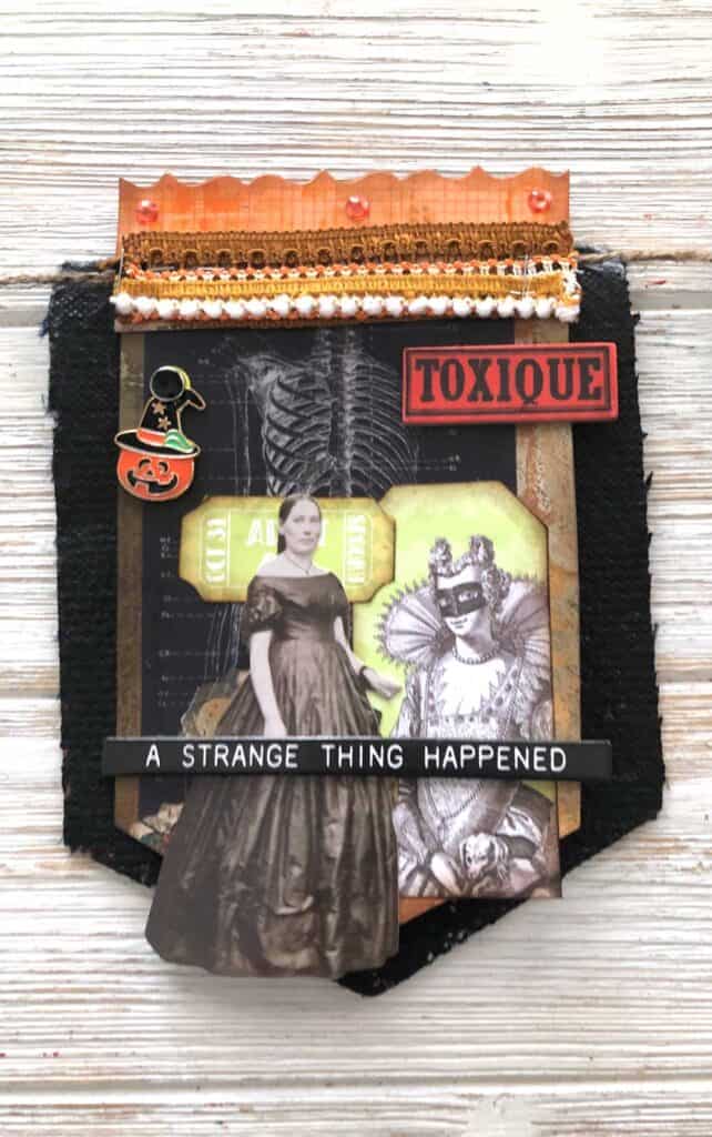 Halloween Banner - DIY Vintage Halloween Decorations