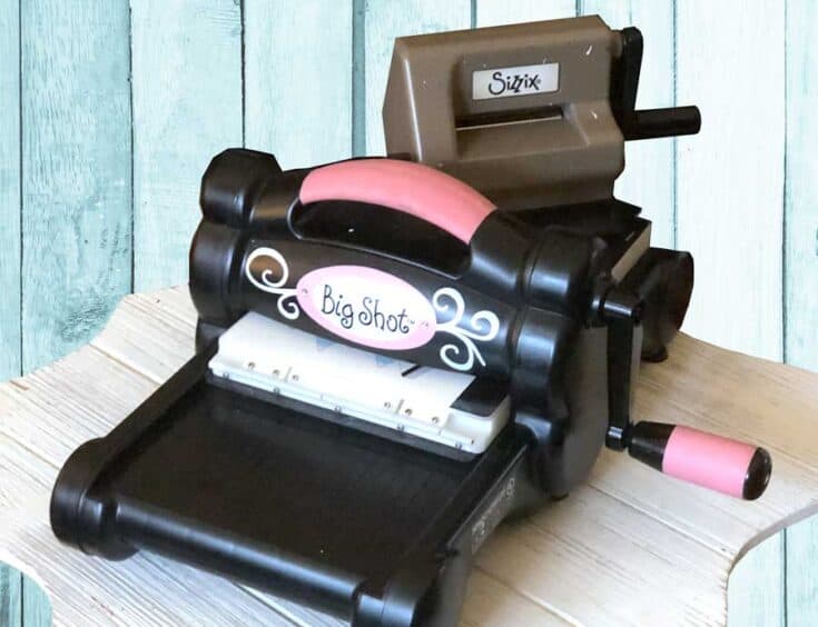 Sizzix die cutting deals machine