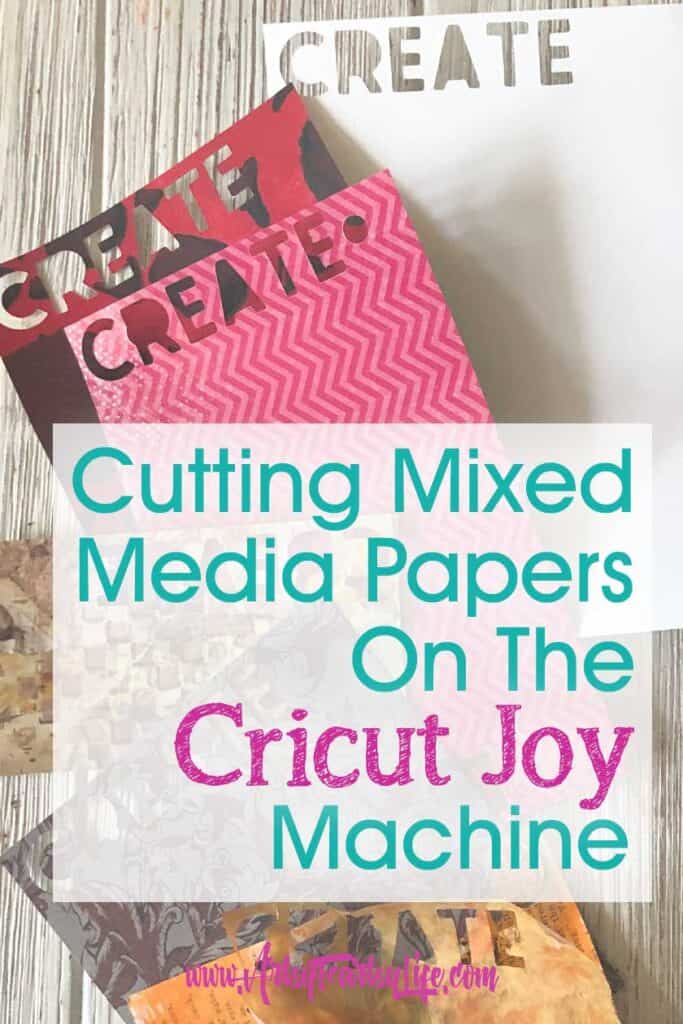 Download Mixed Media Paper To Cut With The Cricut Joy · Artsy Fartsy Life