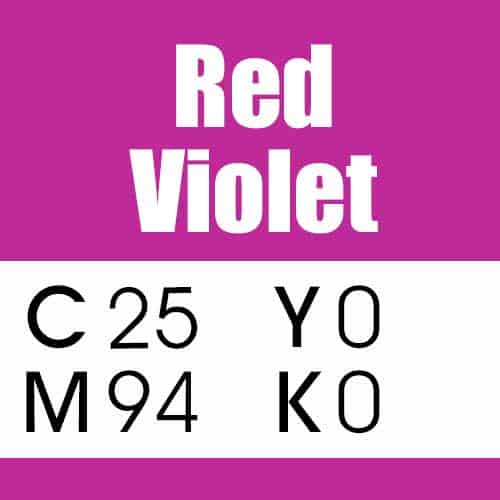 Red Violet CMYK Color