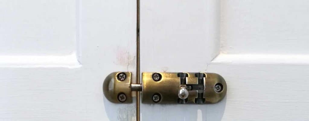 Slide Bolt Lock