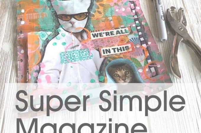 Magazine Collage Process Walkthrough - Simple Art Supplies