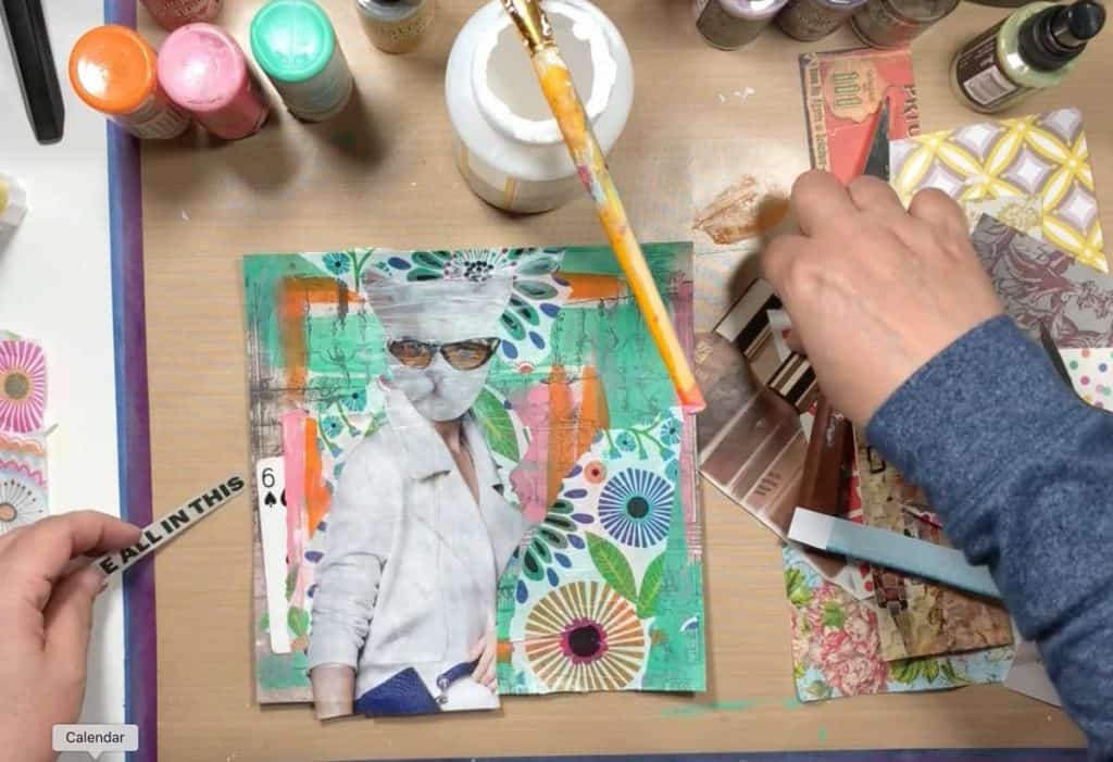 Easy Magazine Collage Ideas With Just Simple Supplies! · Artsy Fartsy Life