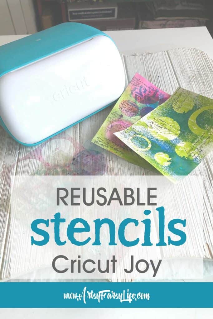 How To Make Reusable Stencils With A Cricut Joy 
