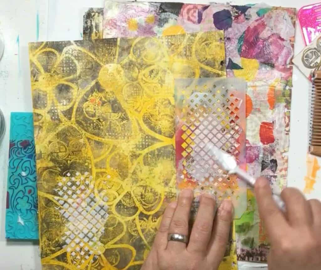 How To Use Texture Paste In Mixed Media · Artsy Fartsy Life