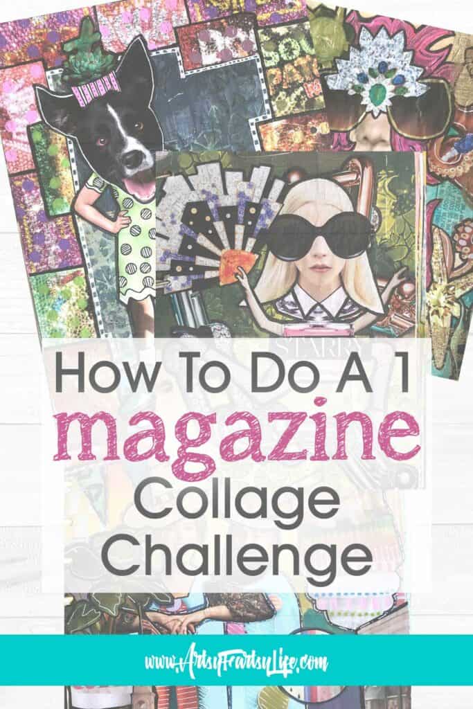 What Is A One Magazine Collage Challenge?
