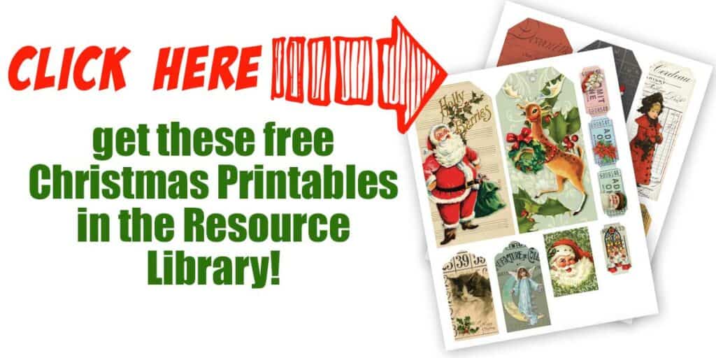 Click Here to get the free christmas printables in the resource libary