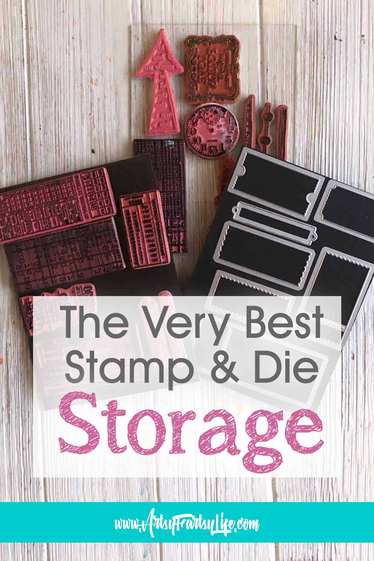 The Best Stamp and Die Storage System EVER! · Artsy Fartsy Life