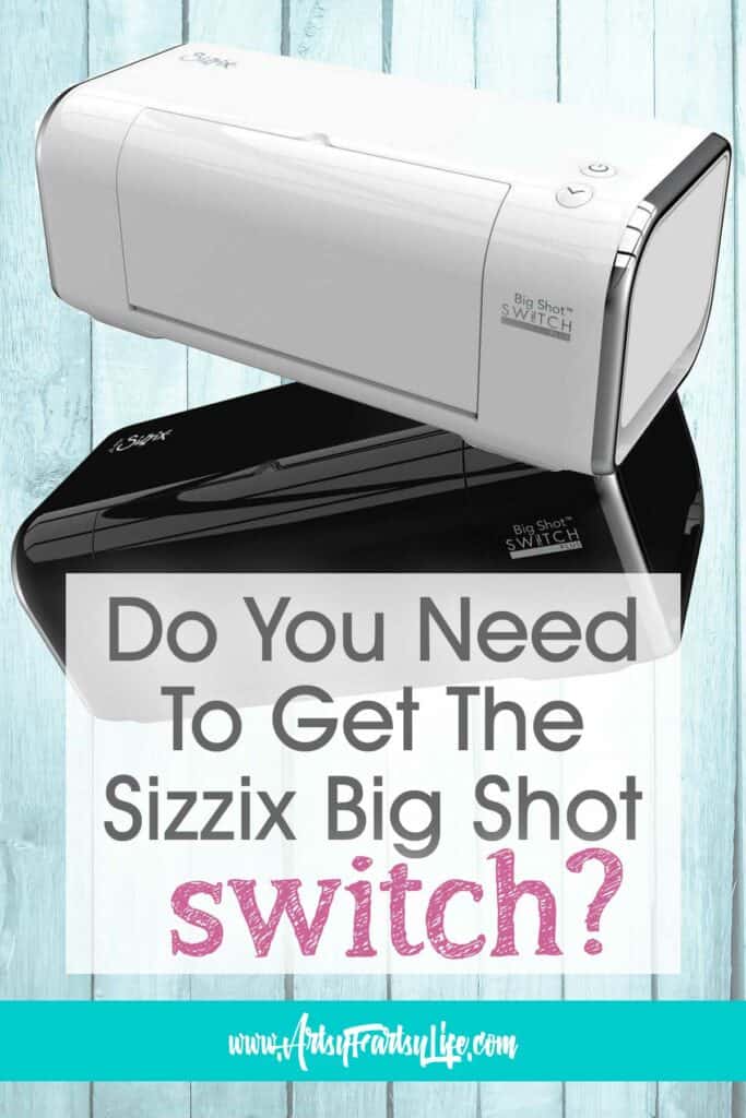 Sizzix - Big Shot Switch Plus Machine - Starter Kit - White