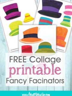Free Printable Fascinator Hats For Magazine Collage - Collage Sheets