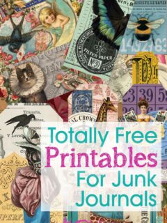 9 Free Junk Journal Printables